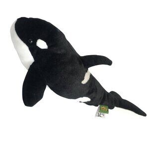 Wild Republic Killer Whale Orca Stuffed Animal Plush Kids Toy